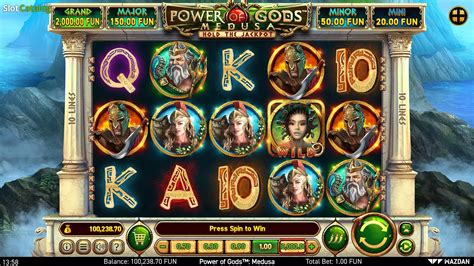 power of gods medusa slot.
